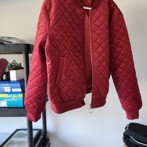 Jewel red jqcket